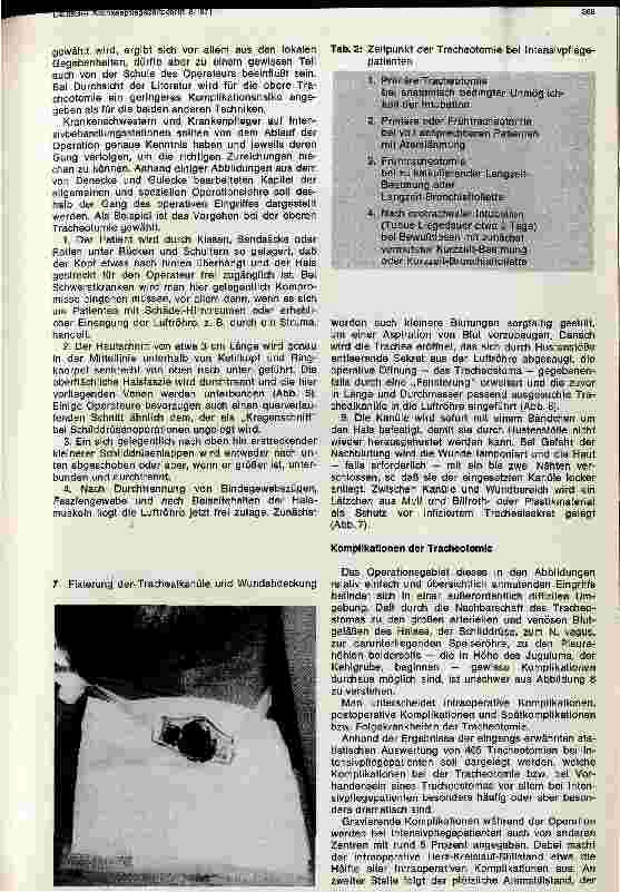 Vorschauseite 4: Die Tracheotomie im Rahmen der Intensivpflege