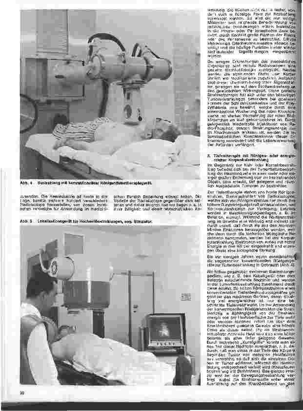 Vorschauseite 4: Radiologie // Eine Einführung für Krankenschwestern u. Krankenpfleger 2. Folge:Die Entwicklung zur modernen Strahlenbehandlung