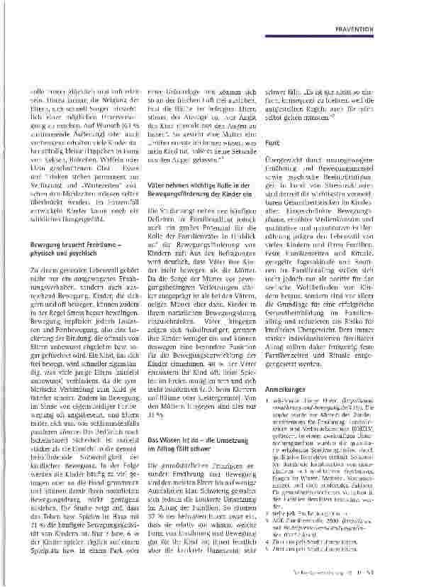 Vorschauseite 2: Alltagsrituale und feste Regeln für einen gesunden Lebensstil