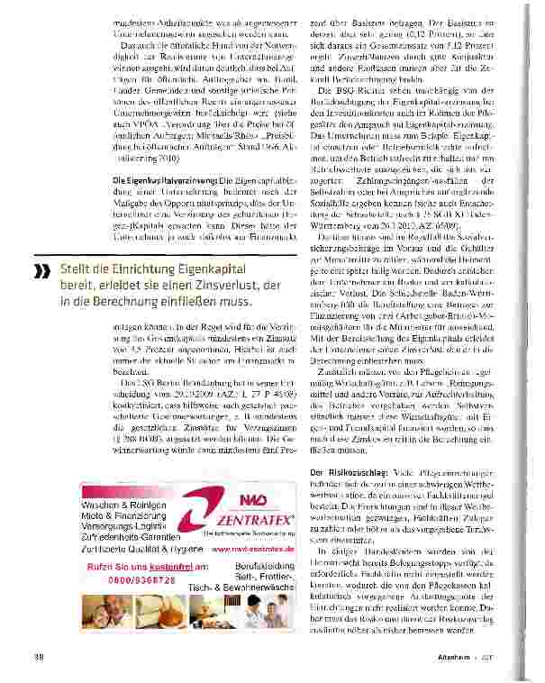 Vorschauseite 3: Welcher Gewinn gilt als angemessen?