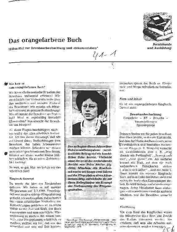 Vorschauseite 1: Das orangefarbene Buch