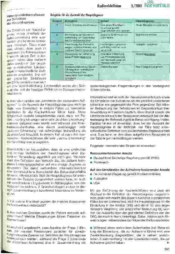 Vorschauseite 6: Erste Allgemeine Kodierrichtlinie für Deutschland