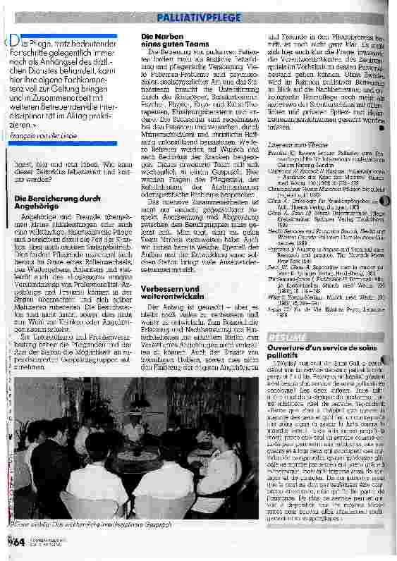 Vorschauseite 3: Palliativstation eröffnet