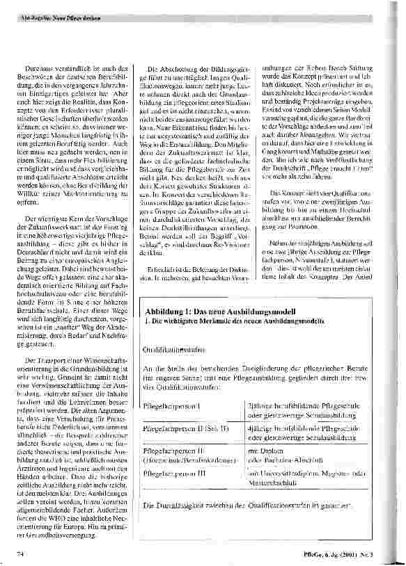 Vorschauseite 2: Neue Pflege denken