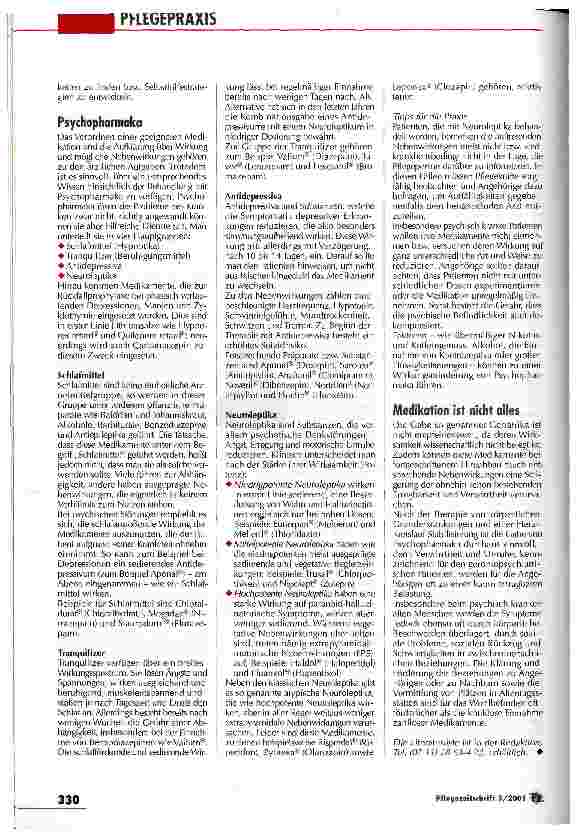 Vorschauseite 4: Mischung aus Akzeptanz, Kongruenz und Empathie Umgang mit psychisch veränderten Menschen
