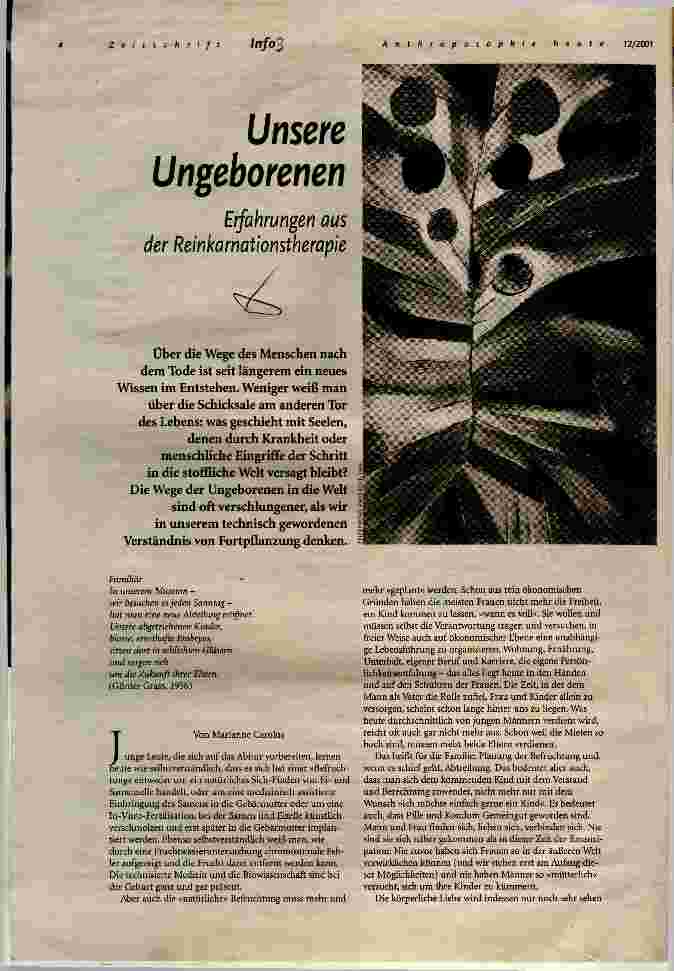 Vorschauseite 1: Unsere Ungeborenen