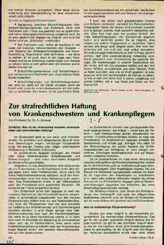 Vorschauseite 2: Betreuung von Selbsthilfegruppen?