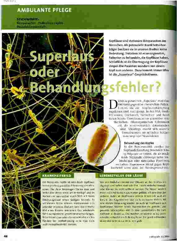 Vorschauseite 1: Superlaus oder Behandlungsfehler