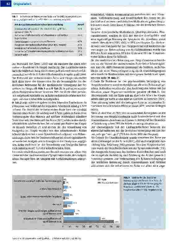 Vorschauseite 3: Organisation und Qualität der ärztlichen Versorgung in den Hospizen in NRW vor Einführung der Spezialisierten Ambulanten Palliatiwersorgung (SAPV)