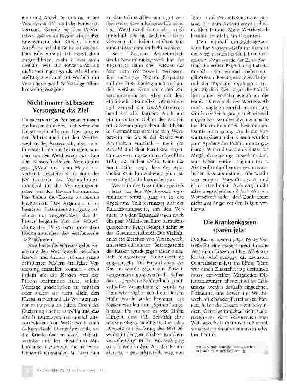 Vorschauseite 3: Markt und Wettbewerb