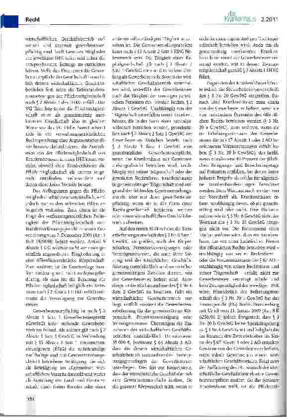 Vorschauseite 2: Pflichtmitgliedschaft in einer Industrieund Handelskammer