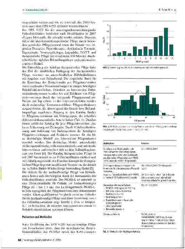Vorschauseite 3: Vergleichbarkeit zwischen Pflegekomplexmaßnahmenscore (PKMS-E 1. 0) und Katalog therapeutischer Pflege in der Anwendung für die neurologische Frührehabilitation