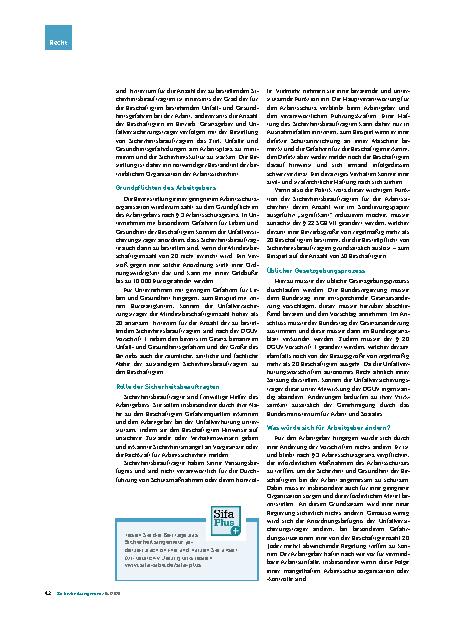 Vorschauseite 2: Geplante Reduzierung von Betriebsbeauftragten Weiterhin Organisationspflicht