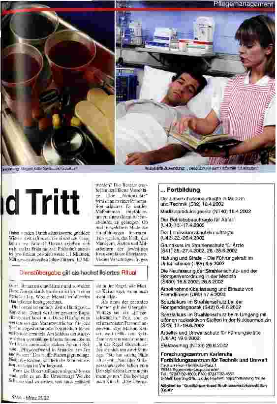 Vorschauseite 2: Auf Schritt und Tritt Arbeitsabläufe