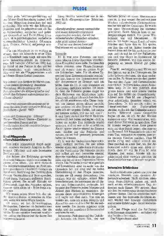 Vorschauseite 2: In den Händen der Pflegenden