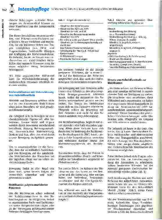Vorschauseite 2: Bewegungstherapie und Frühmobilisation polytraumatisierter Patienten mit dem Reharollstuhl Thekla