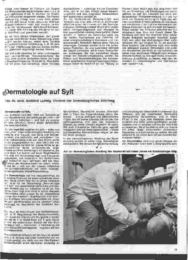 Vorschauseite 1: Dermatologie auf Sylt