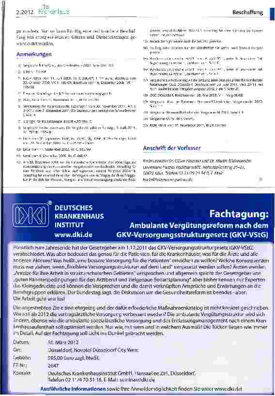 Vorschauseite 6: Die Pflicht zur energieeffizienten Beschaffung im Krankenhaus