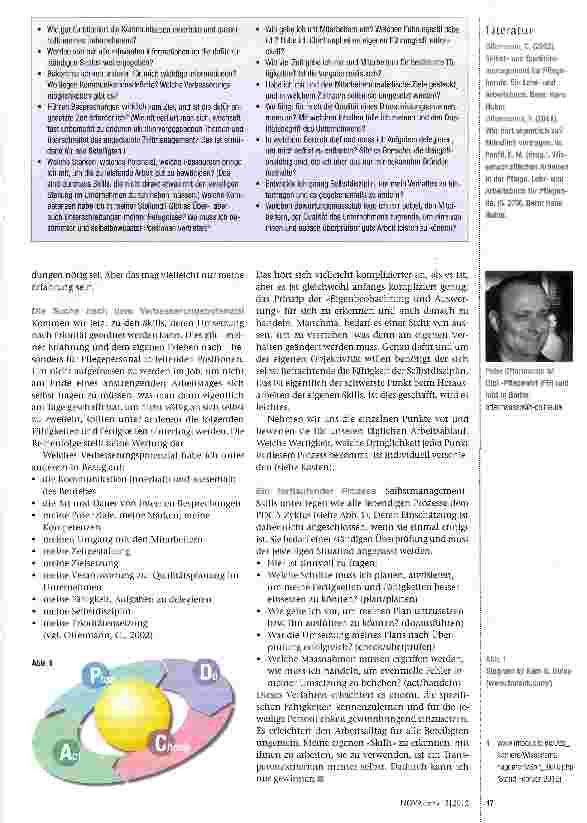 Vorschauseite 2: Selbstmanagement-Skills für Pflegende
