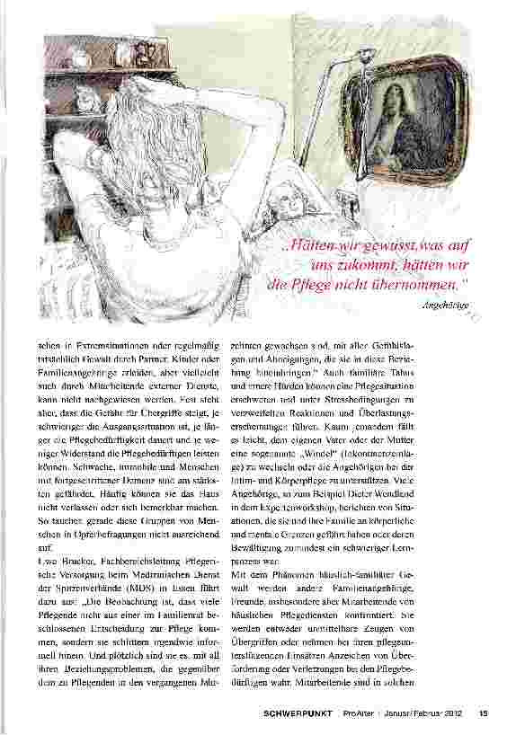Vorschauseite 5: Gewalt und Missbrauch in der Pflege