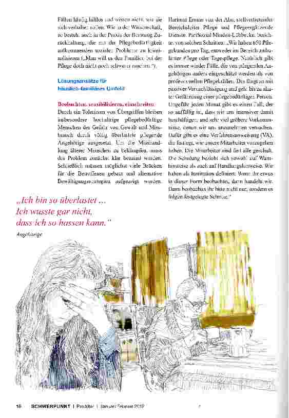 Vorschauseite 6: Gewalt und Missbrauch in der Pflege