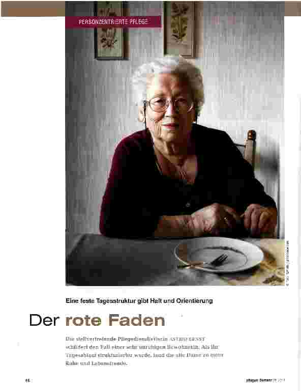 Vorschauseite 1: Der rote Faden