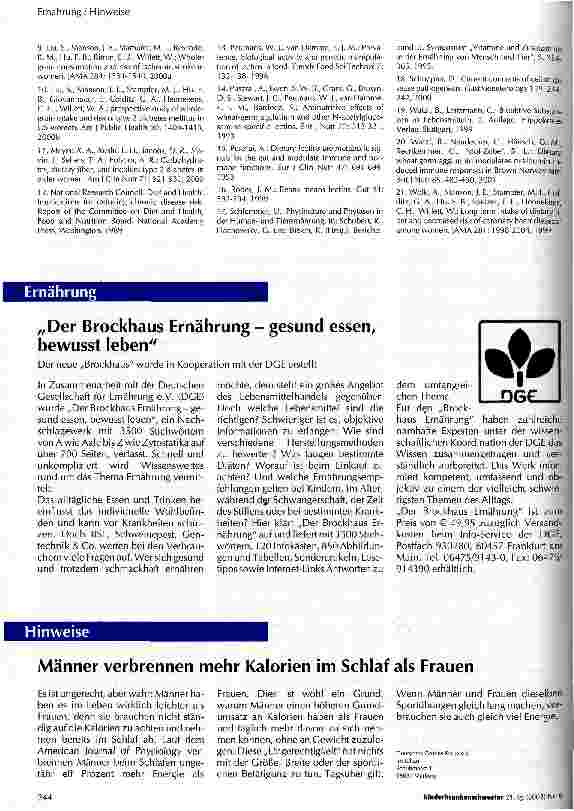 Vorschauseite 3: Stellungnahme Gesundheitliche Risiken von Vollkorn