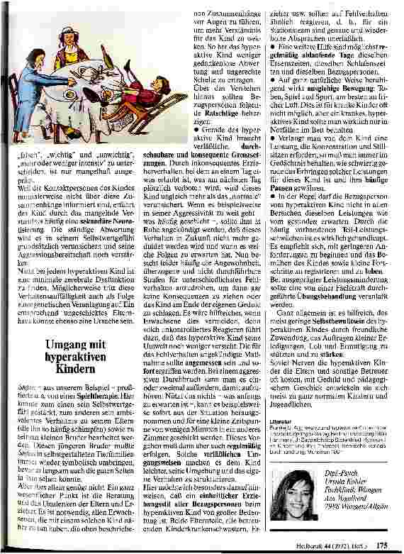 Vorschauseite 2: Zappelphillip das hyperaktive Kind