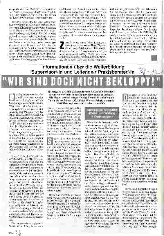 Vorschauseite 3: Wir brauchen Hilfe! Rettungsassistenz will gelernt sein
