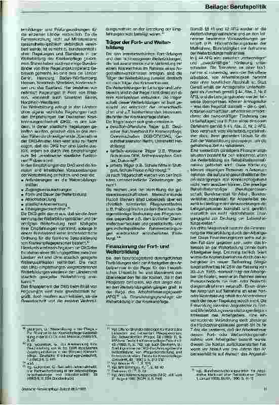 Vorschauseite 4: Qualifikationsstrukturen für die Pflegeberufe Bestandsaufnahme für die BRD
