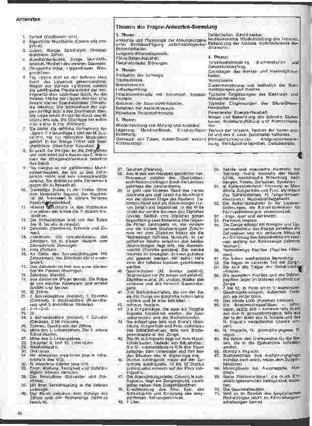 Vorschauseite 2: Ausbildung von Schwestern und Pflegern für den Anästhesiedienst und die Intensivpflege // Programmierte Fragenund Antwortsammlung