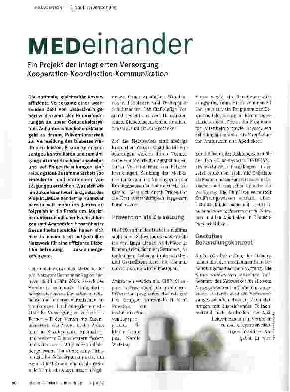 Vorschauseite 1: MEDeinander