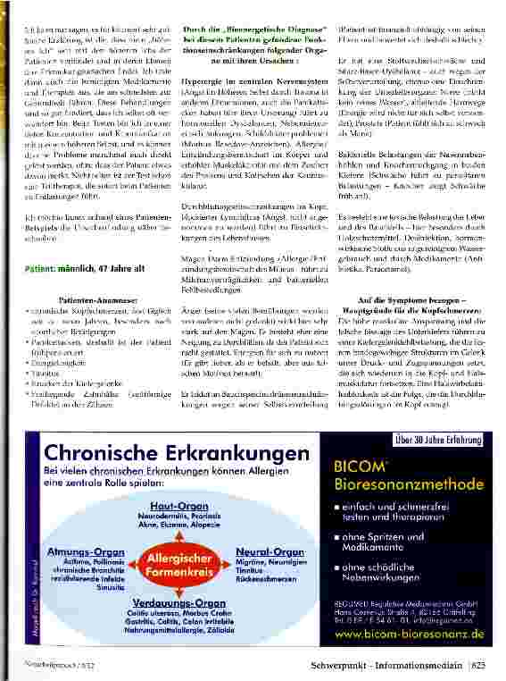 Vorschauseite 2: Ganzheitliche Zahnmedizin - meine Erfahrungen