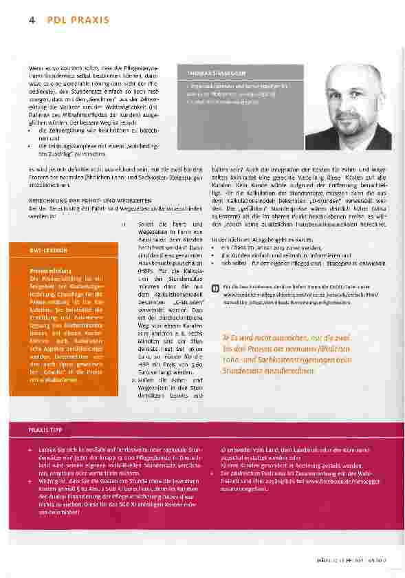 Vorschauseite 2: Pflegereform, Teil 1: So kalkulieren Sie die Preise neu