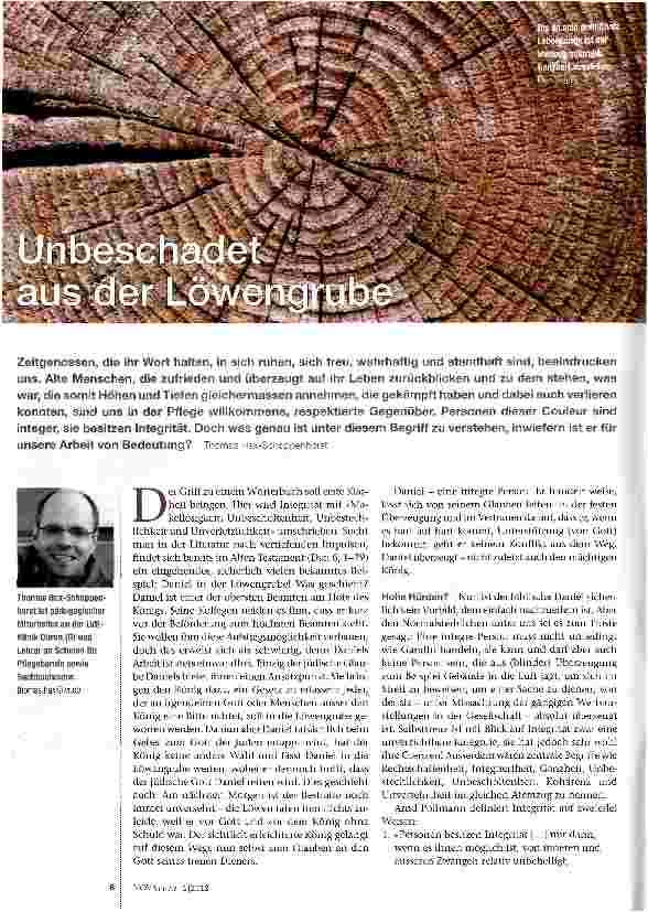 Vorschauseite 1: Unbeschadet aus der Löwengrube