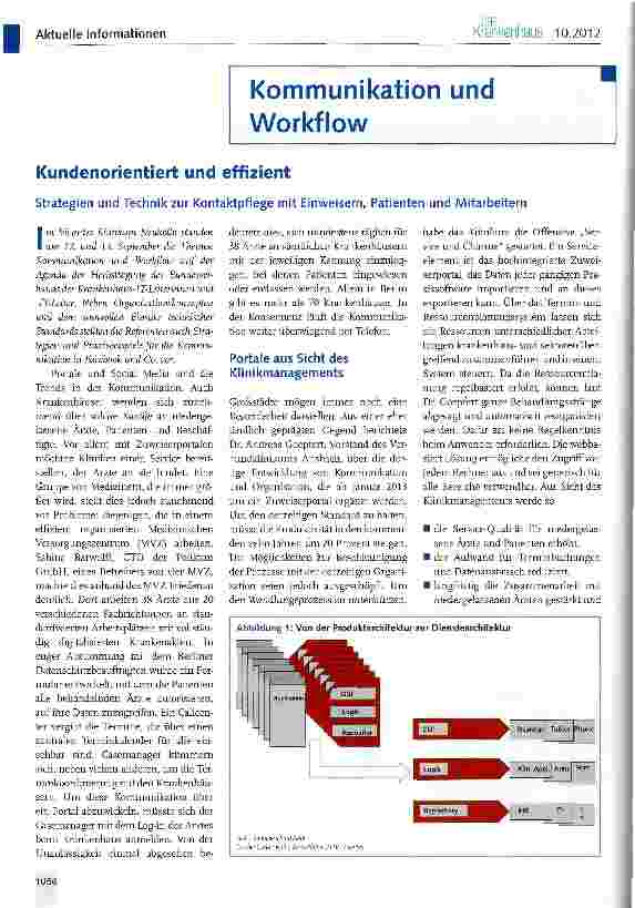 Vorschauseite 1: Kundenorientiert und effizient