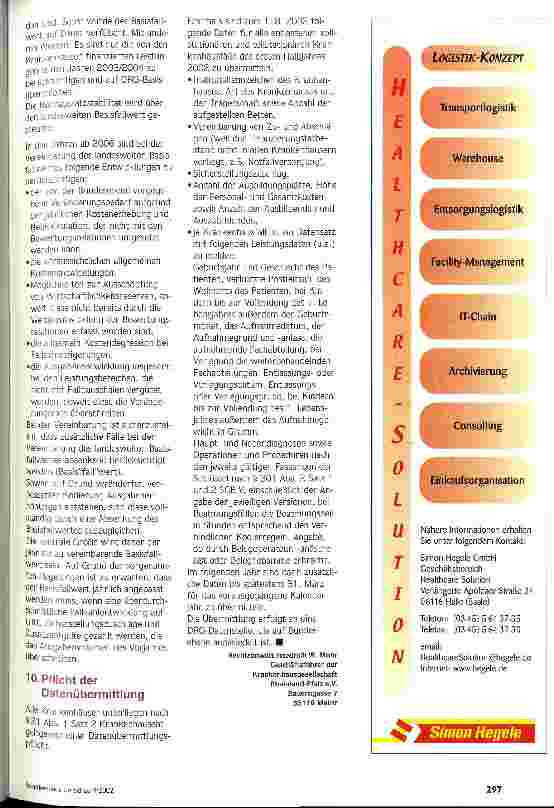 Vorschauseite 4: FPG: die 10 wichtigsten Eckpunkte Das Gesetz führt zu einem neuen Mischsystem für die Krankenhäuser
