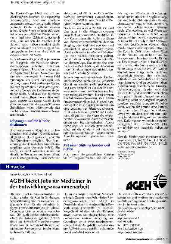 Vorschauseite 3: Den Stein ins Rollen gebracht