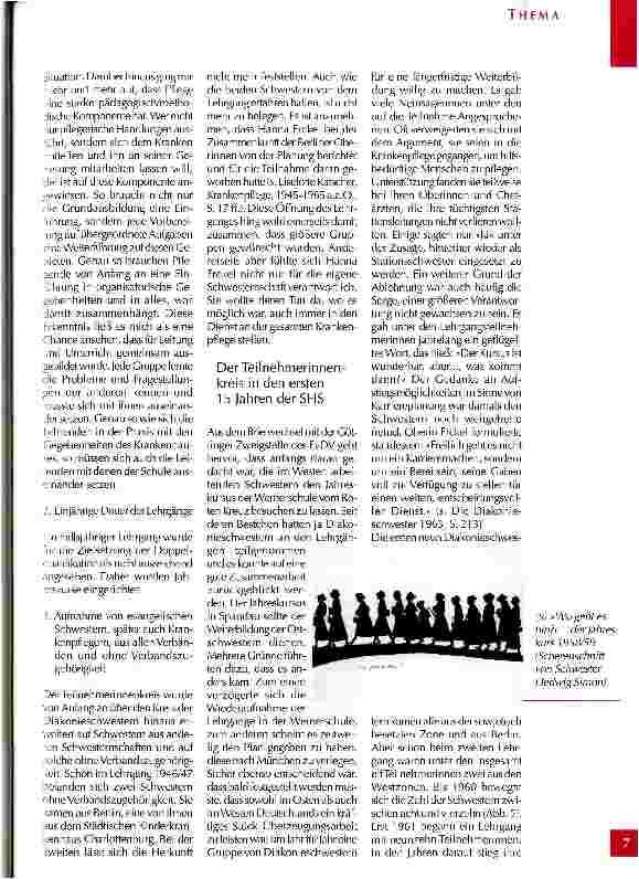 Vorschauseite 6: Chronik der Schwesternhochschule der Diakonie, Berlin Teil 1