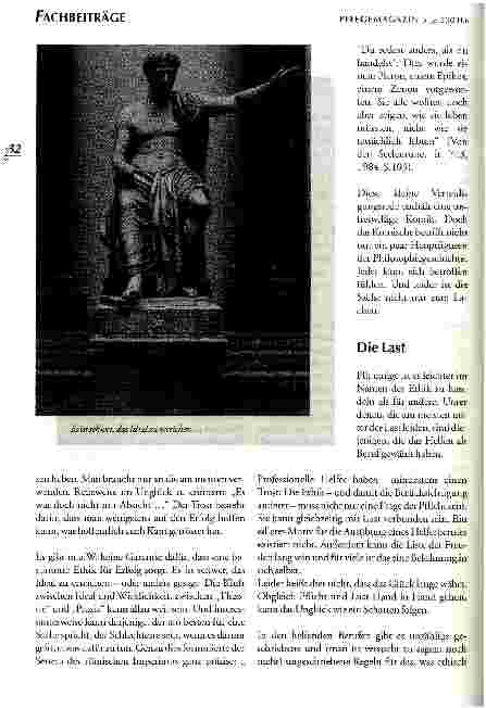 Vorschauseite 3: Drei Fragen an den Ethiker Angewandte Philosophie als Selbsthilfe im Helferberuf