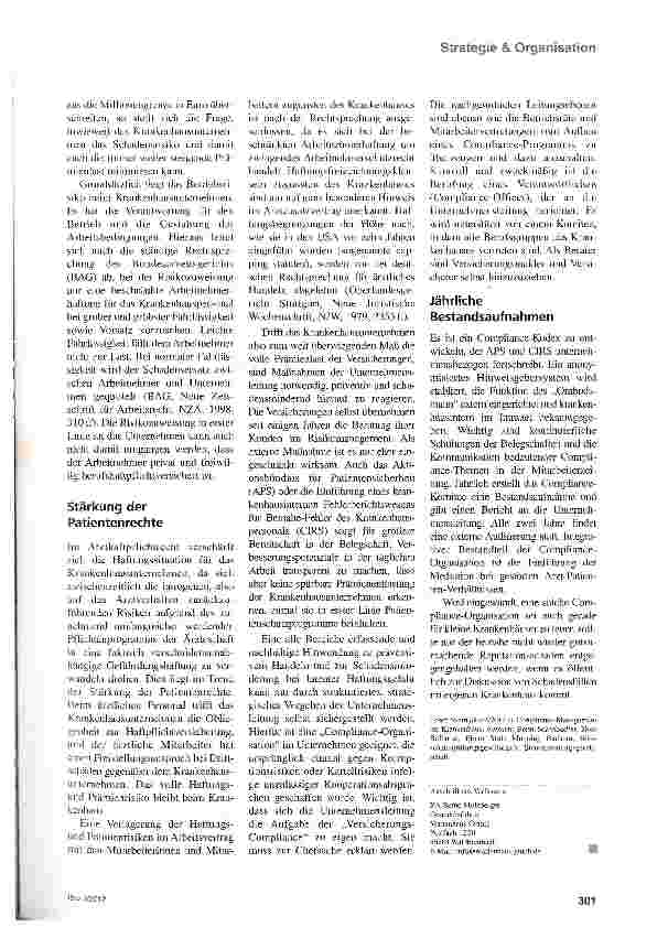 Vorschauseite 2: Sicherer Rückhalt