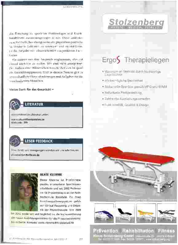 Vorschauseite 3: Entwicklung einer Therapiewissenschaft