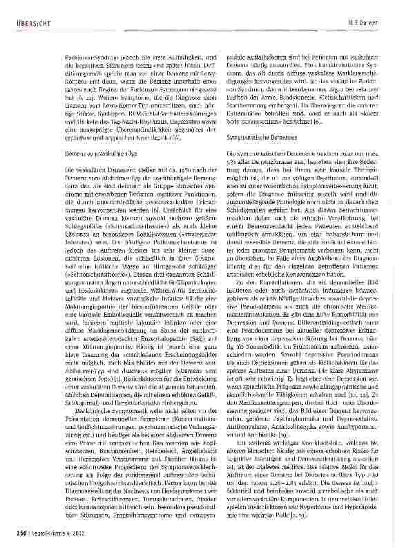 Vorschauseite 4: Demenzerkrankung in der hausärztlichen Praxis