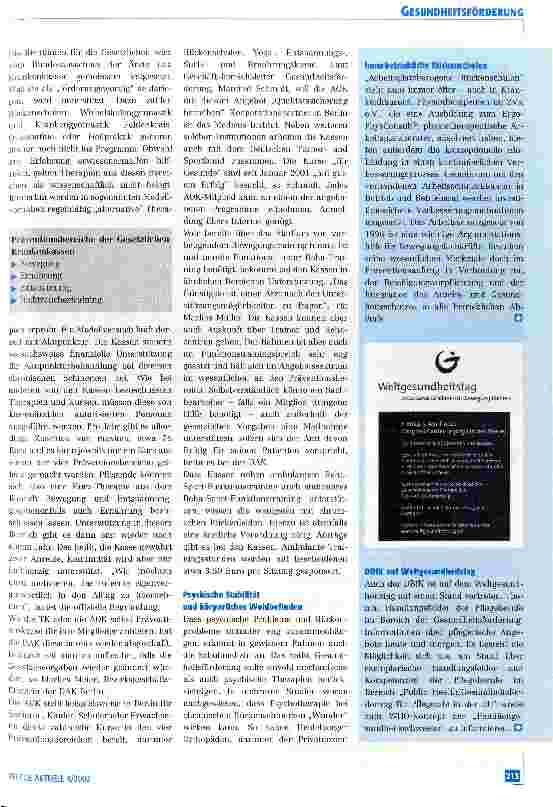 Vorschauseite 2: In Bewegung bleiben