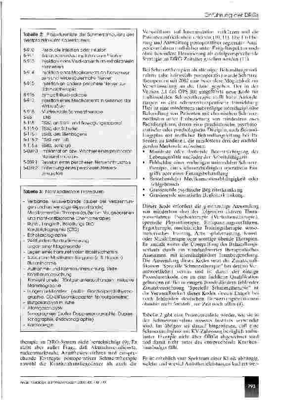 Vorschauseite 4: Die Einführung der DRGs Perspektiven und praktische Konsequenzen für die vier Säulen des Fachgebiets Anästhesiologie