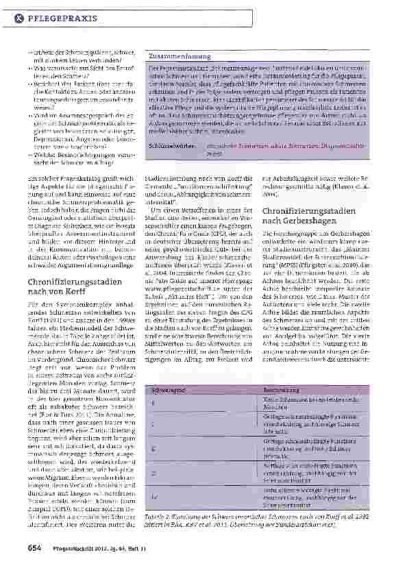 Vorschauseite 3: Eine Herausforderung für Pflegekräfte