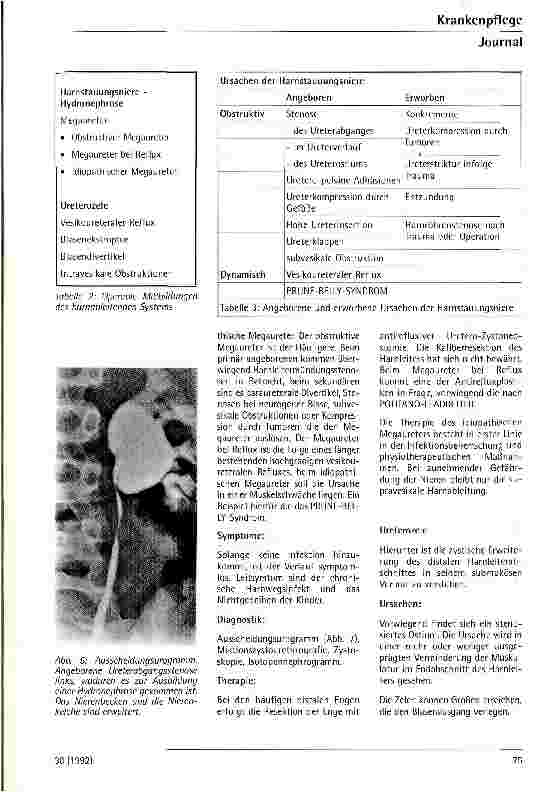 Vorschauseite 6: Klinik, Diagnostik und Therapie von Mißbildungen des harn-ableitenden Systems im Kindesalter