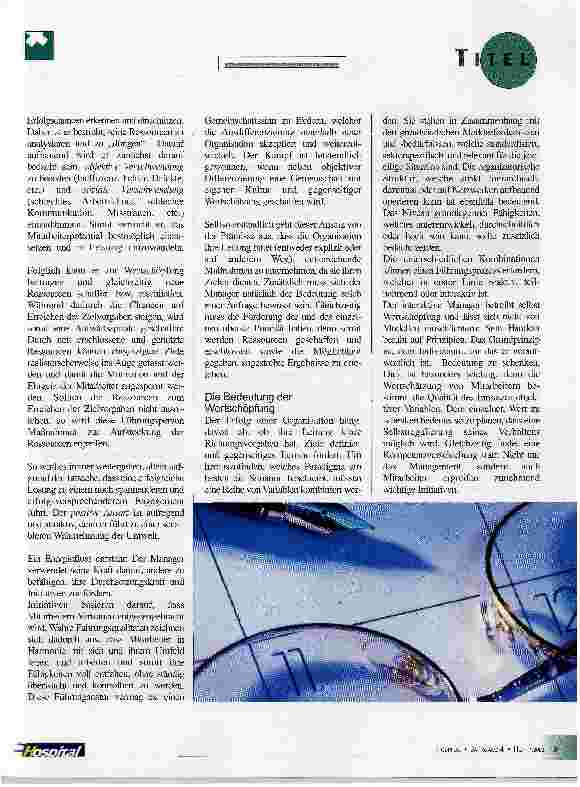 Vorschauseite 3: Hauptvoraussetzung: Mitarbeitermotivation