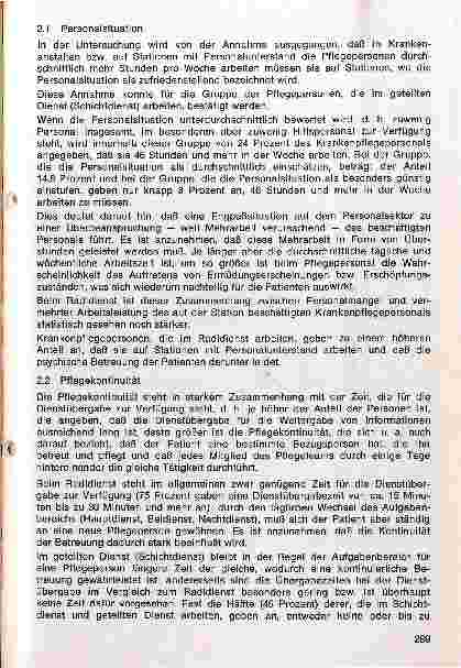 Vorschauseite 3: Eine kritische Auseinandersetzung mit der Diensteinteilung des Krankenpflegepersonals - 2. Teil