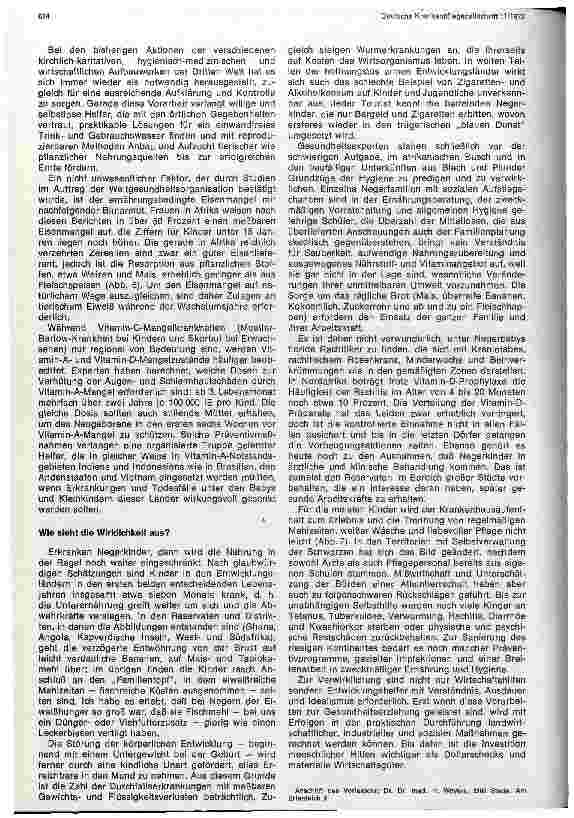 Vorschauseite 4: Fehlund Mangelernährung bei Kindern der Dritten Welt